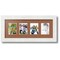 ArtToFrames Collage Photo Picture Frame with 4 - 2.5x3.5 inch Openings, Framed in White with Over 62 Mat Color Options and Regular Glass (CSM-3966-20)
